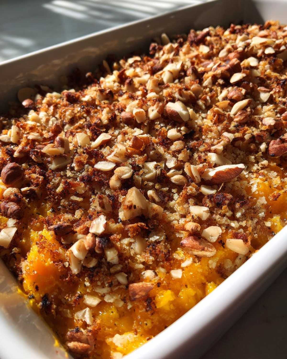 Crunchy topping squash casserole - detail 3