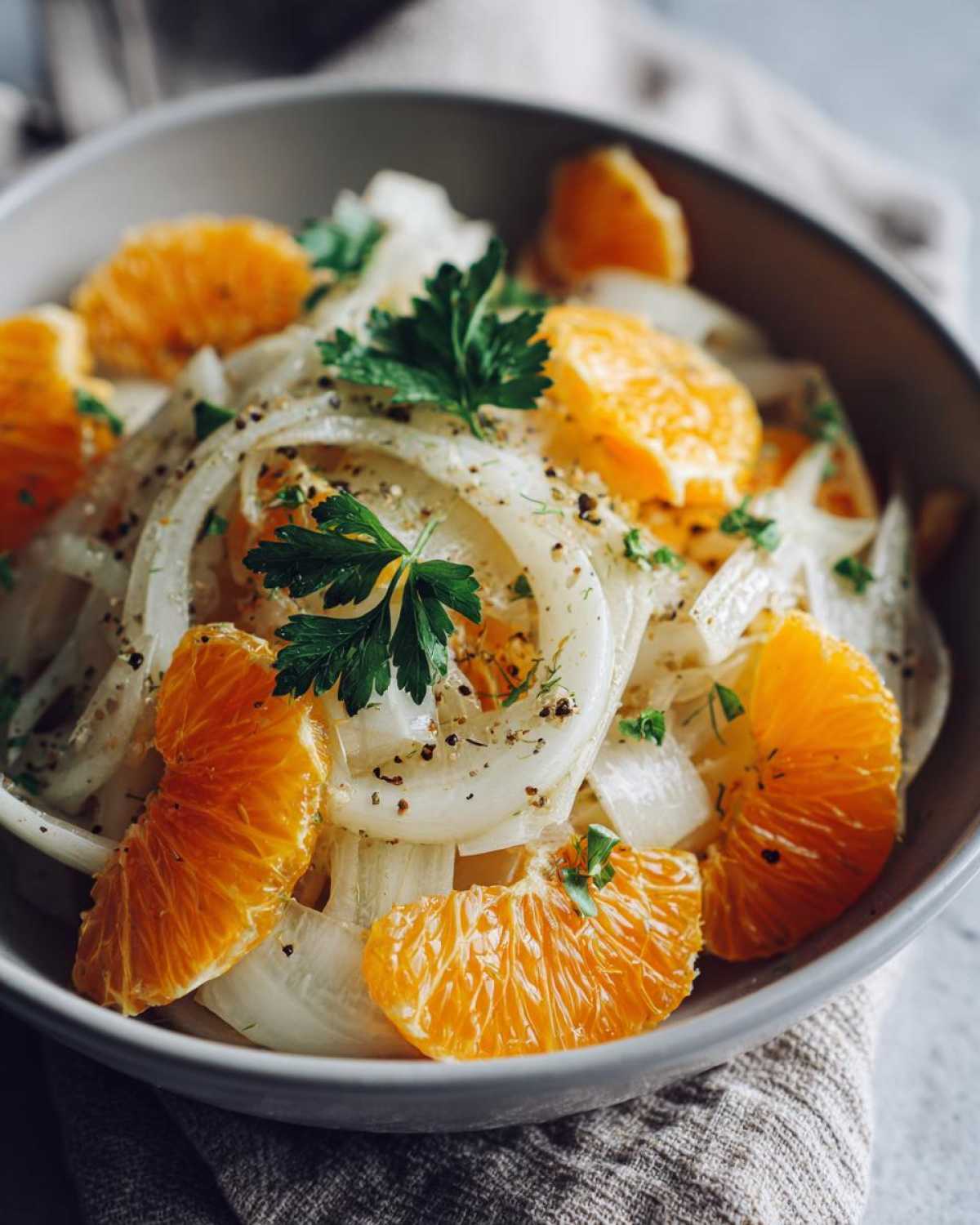Fennel & Orange Salad - detail 1