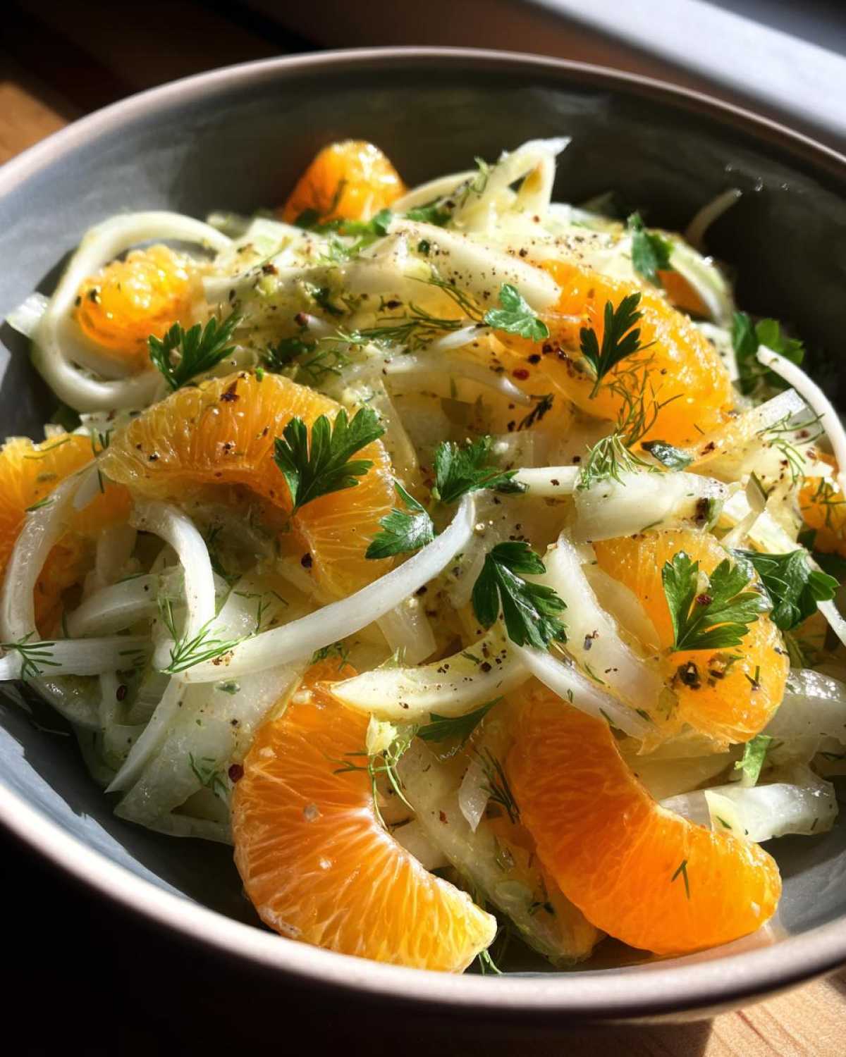 Fennel & Orange Salad - detail 2