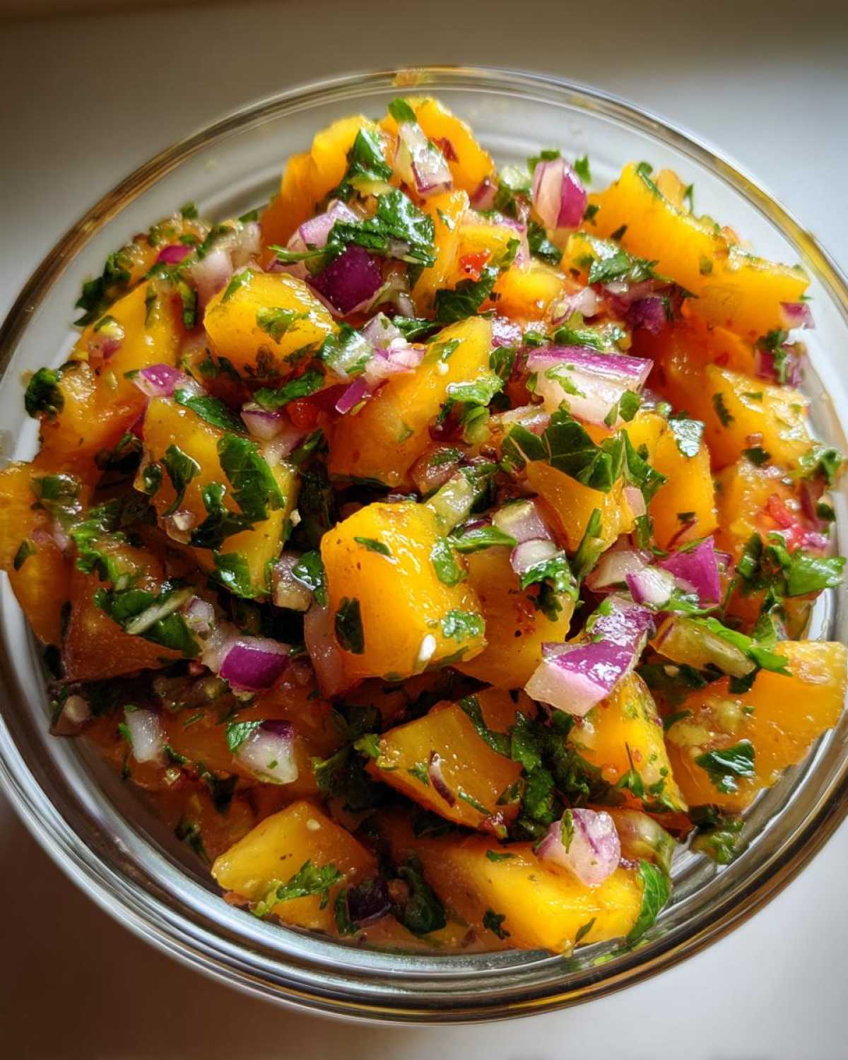 Fresh Peach Salsa for Chips or Grilling - detail 1