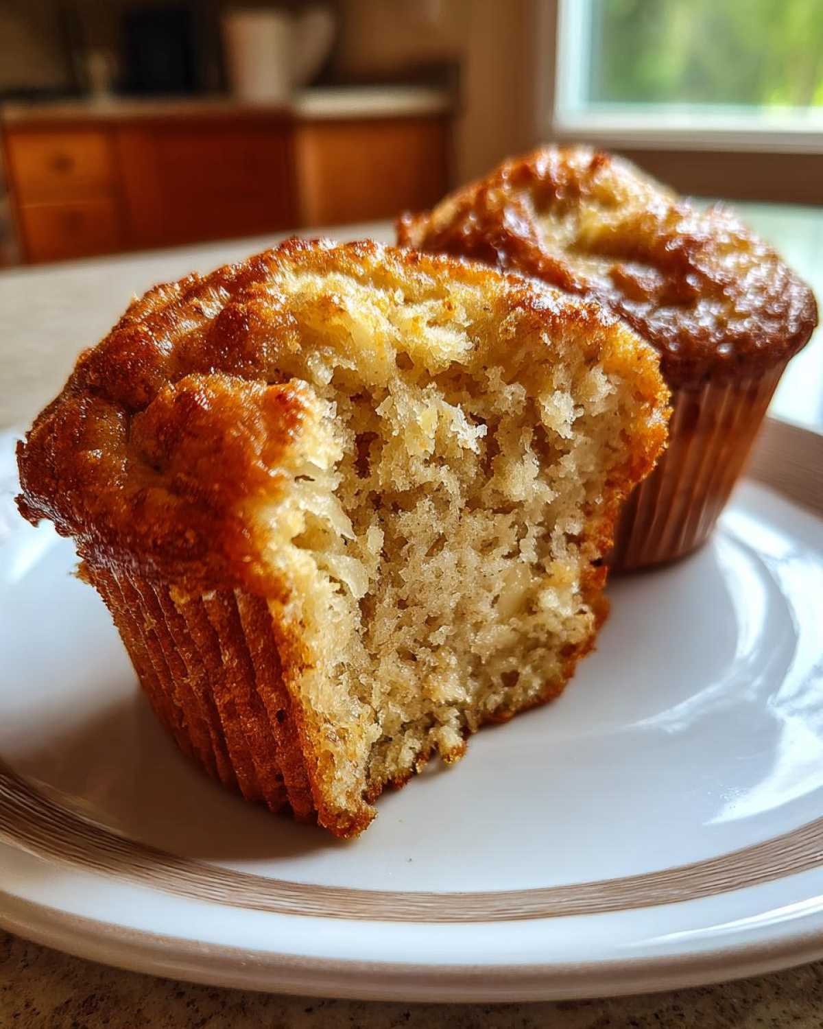 Gluten-free banana muffins - detail 3