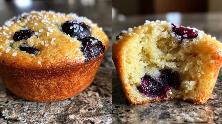Gluten-free blueberry muffins