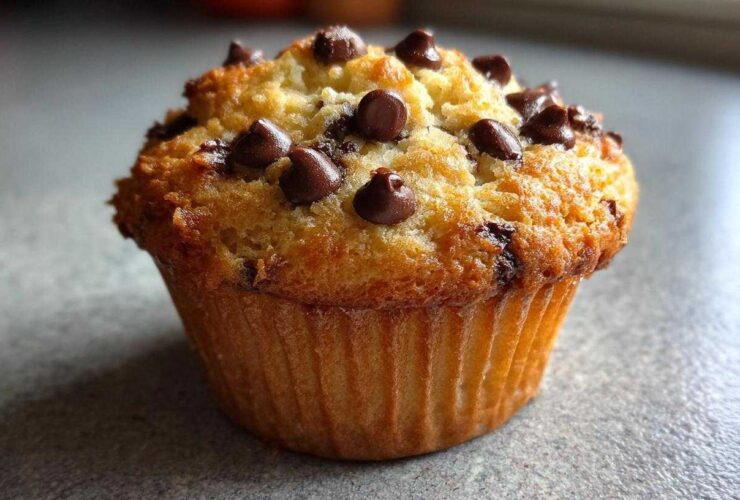 Gluten-free chocolate chip muffins