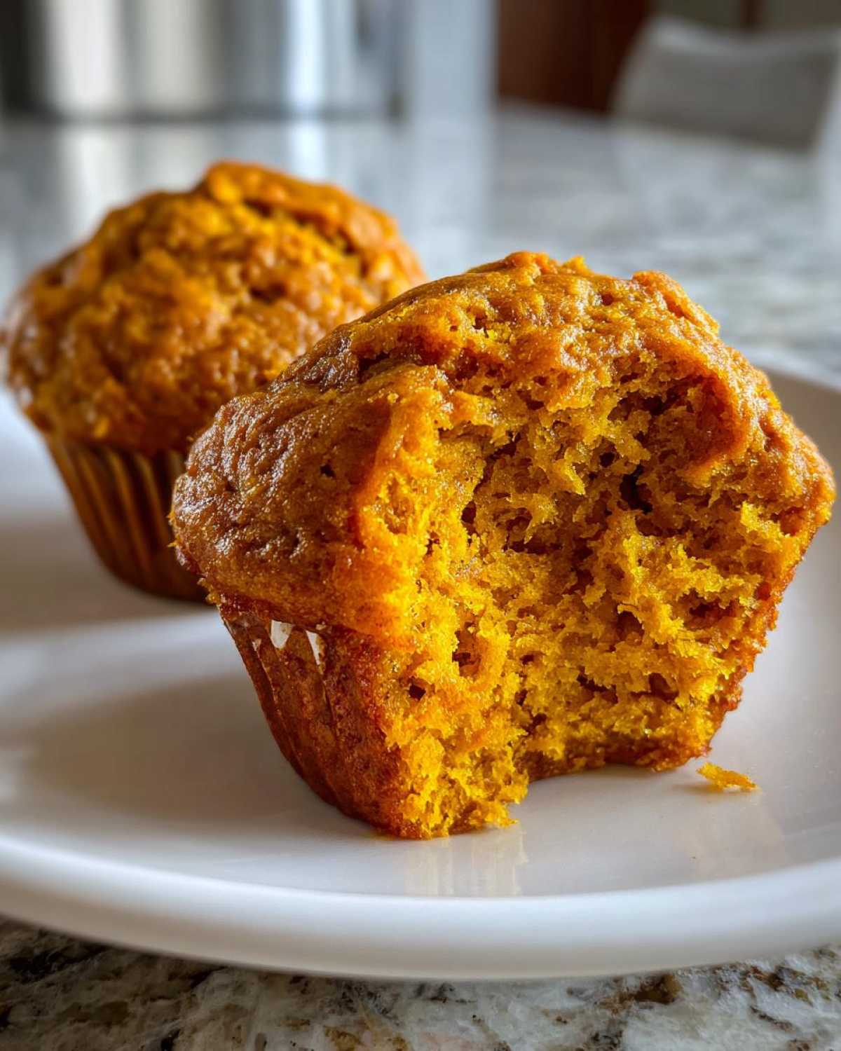 Gluten-free pumpkin muffins - detail 4