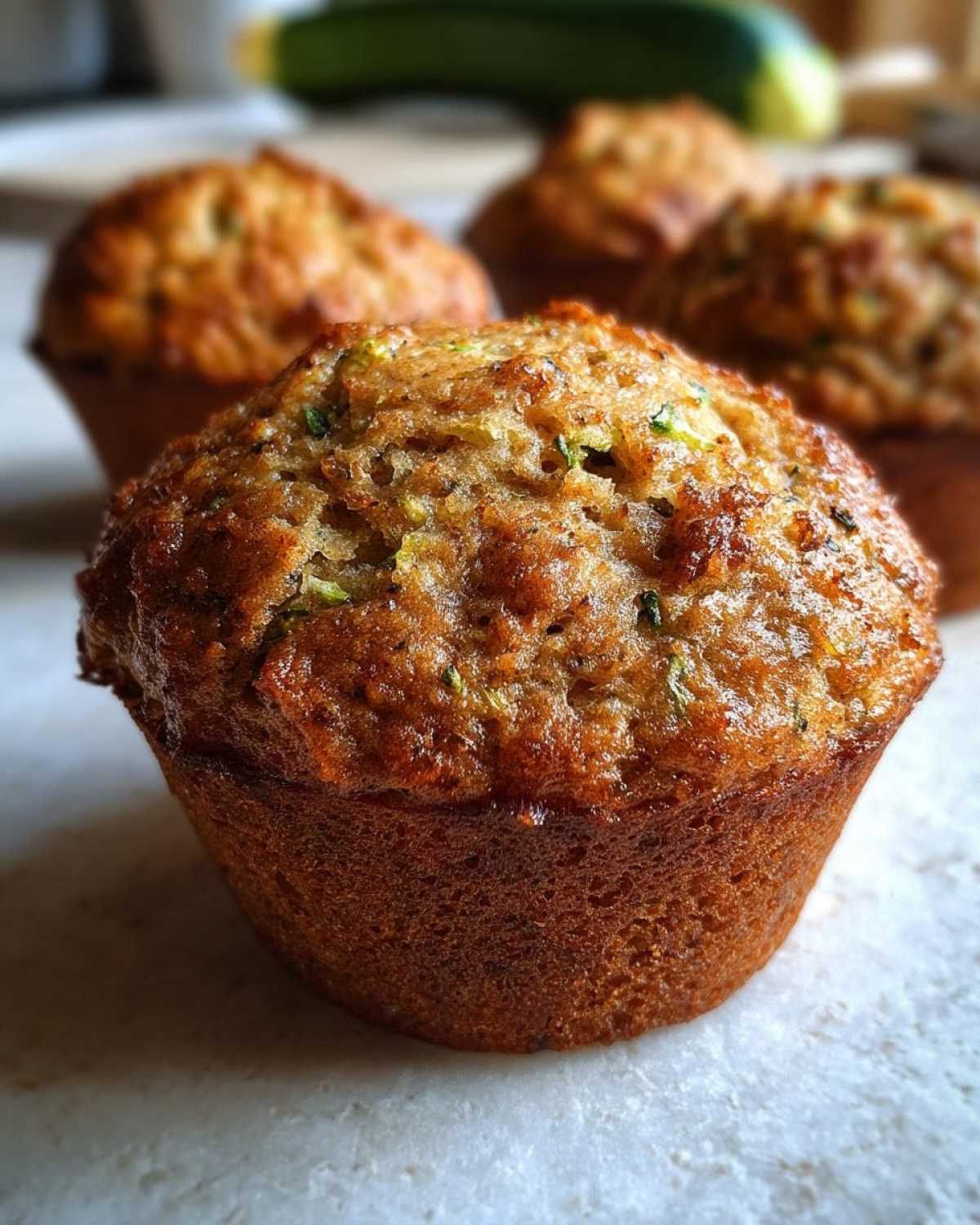Gluten-free zucchini muffins - detail 1