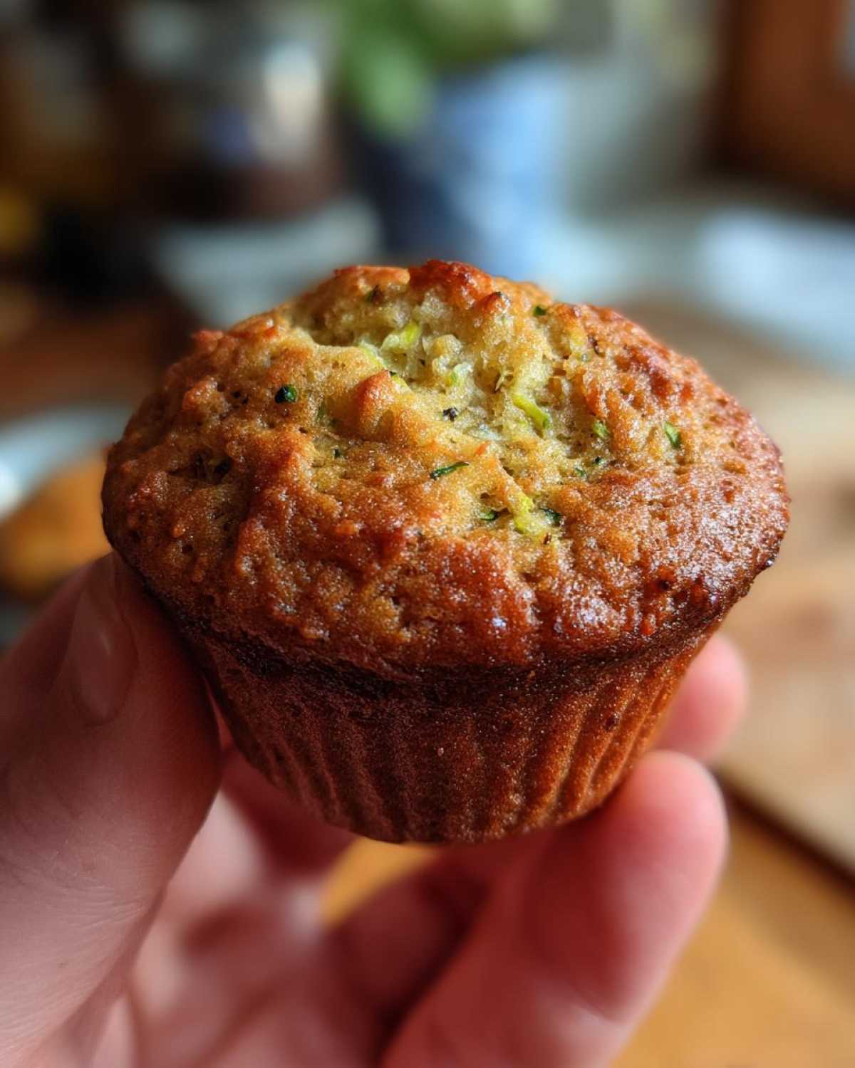 Gluten-free zucchini muffins - detail 2