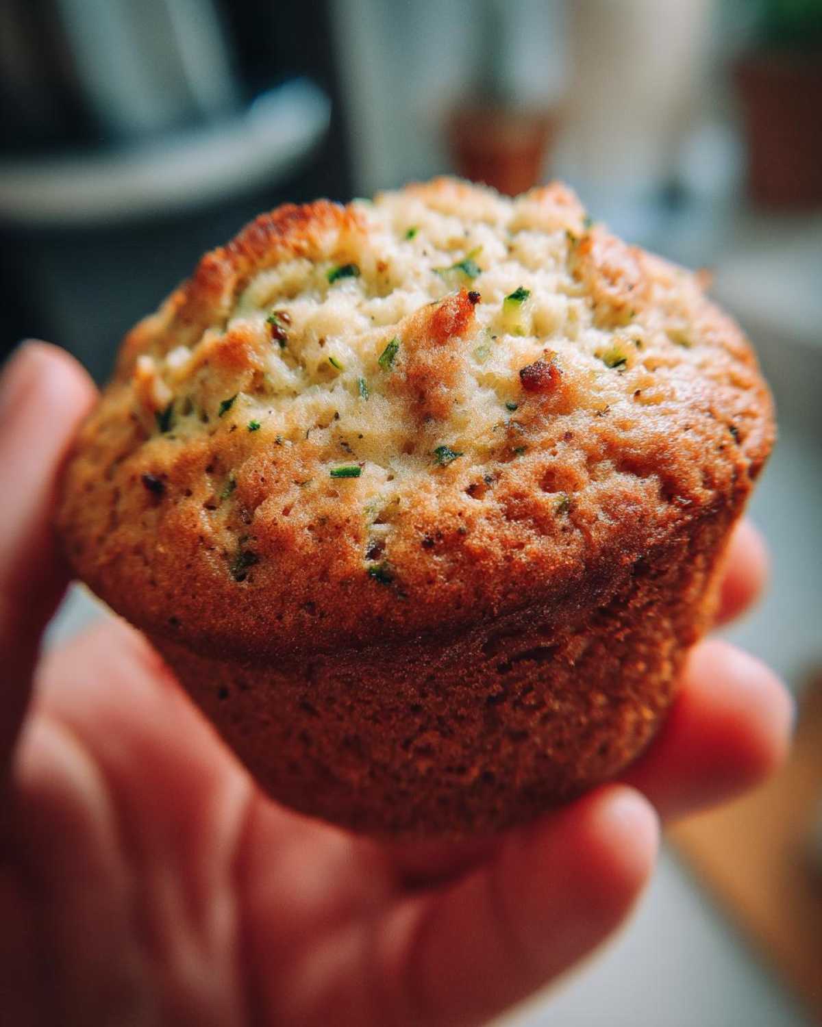 Gluten-free zucchini muffins - detail 3