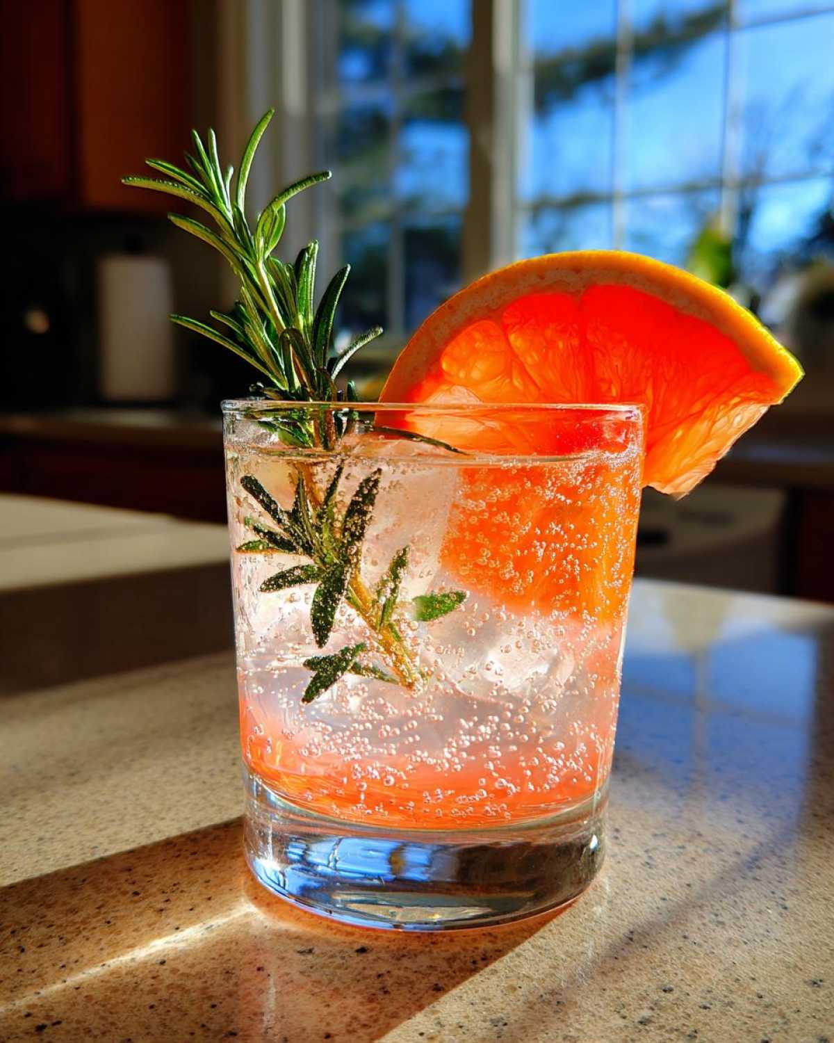 Grapefruit Rosemary Gin & Tonic - detail 1