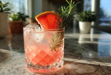 Grapefruit Rosemary Gin & Tonic