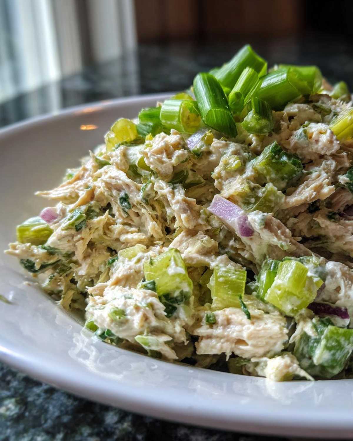 Greek yogurt tuna salad - detail 1