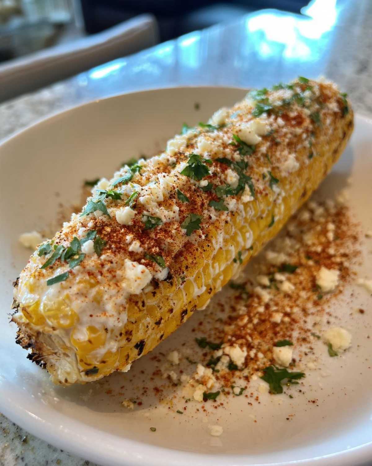 Grilled elote - detail 4