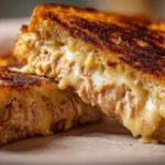 Grilled tuna sandwich