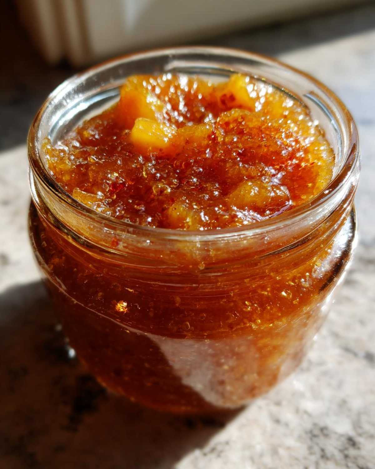 Homemade Peach Jam (Stovetop + Canner) - detail 1