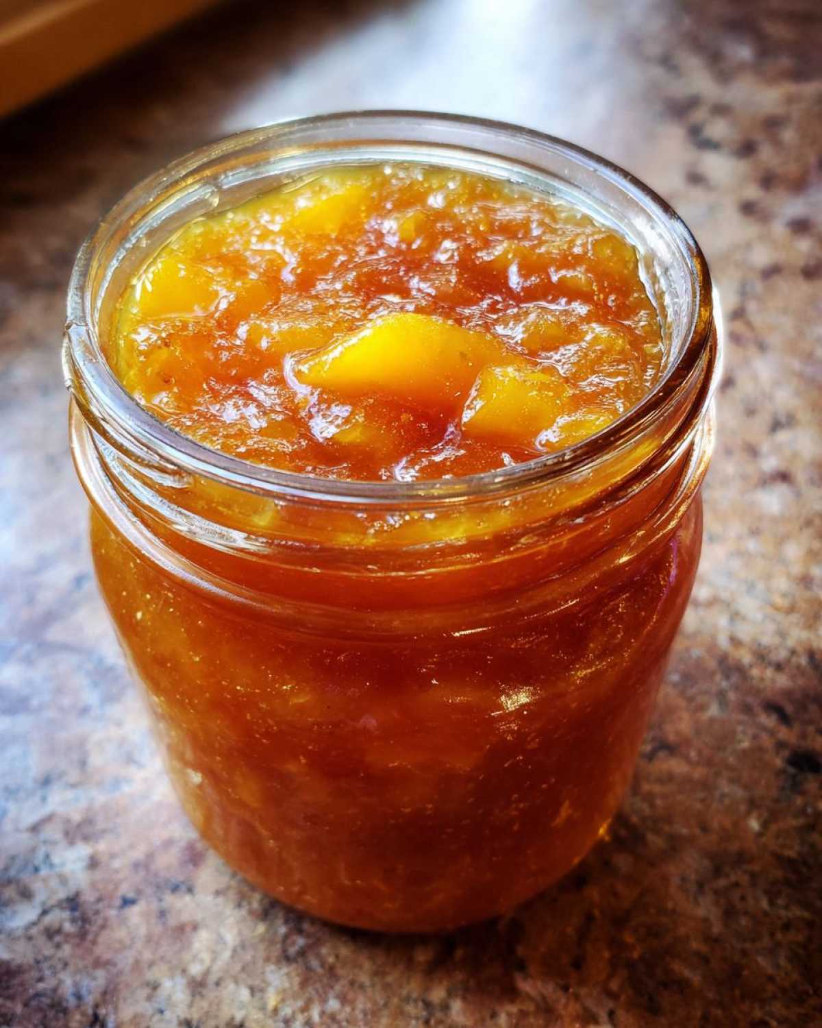 Homemade Peach Jam (Stovetop + Canner) - detail 2