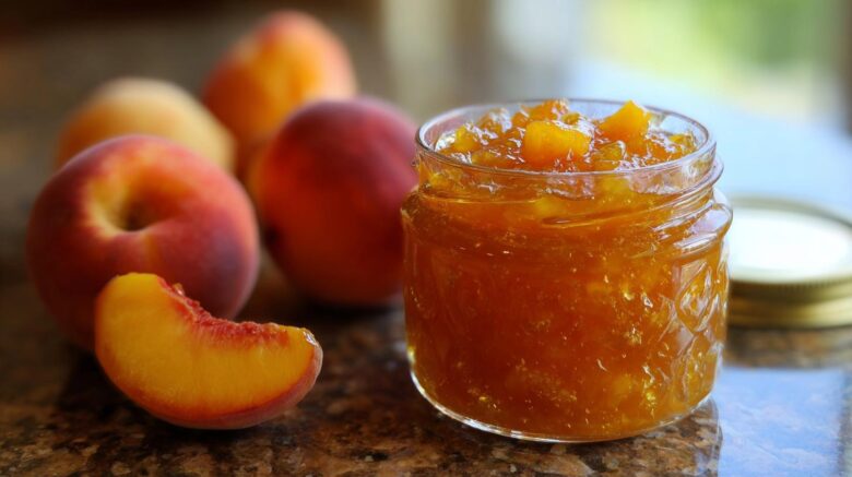 Homemade Peach Jam (Stovetop + Canner)