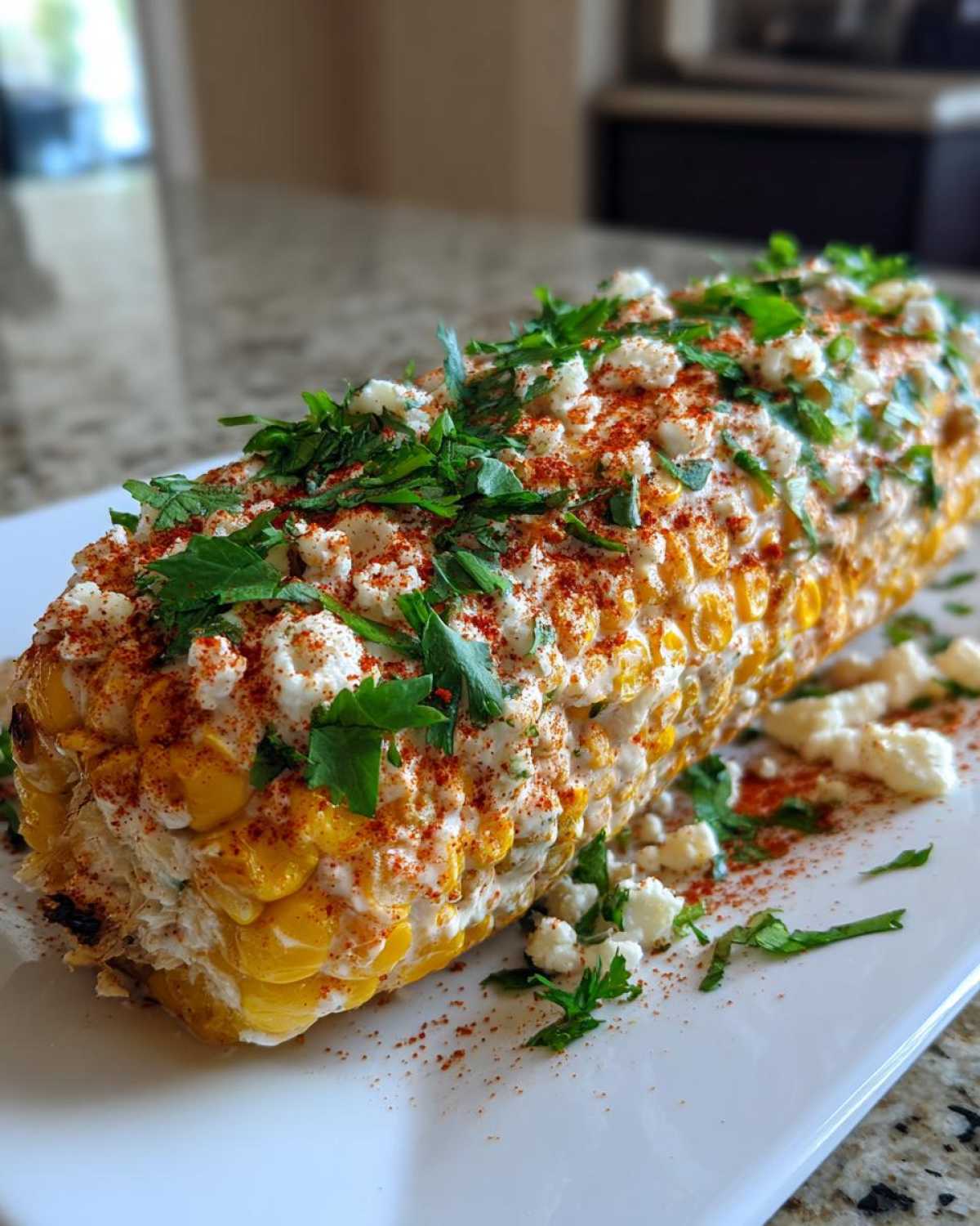 Instant Pot Mexican street corn - detail 1