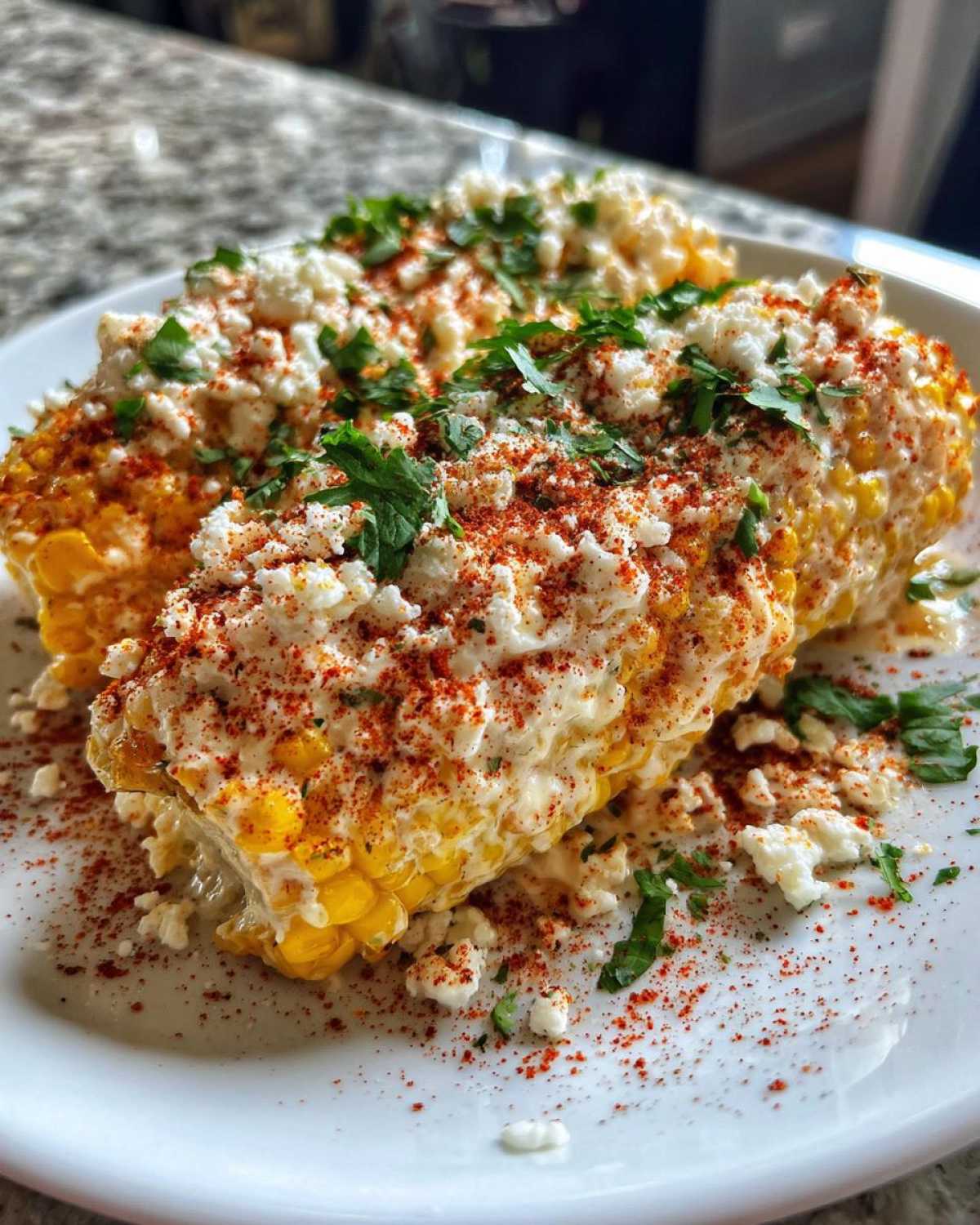 Instant Pot Mexican street corn - detail 2