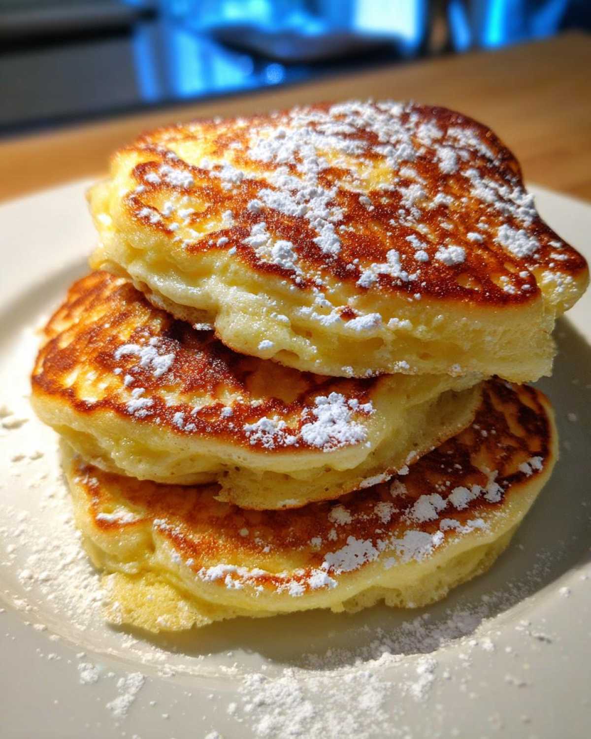 Lemon Ricotta Pancakes - detail 1