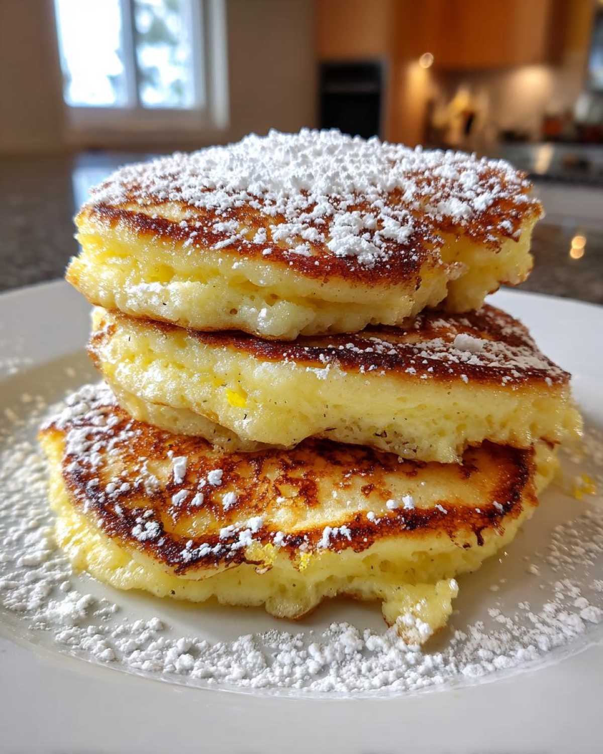 Lemon Ricotta Pancakes - detail 2