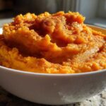 Maple Cinnamon Sweet Potato Mash