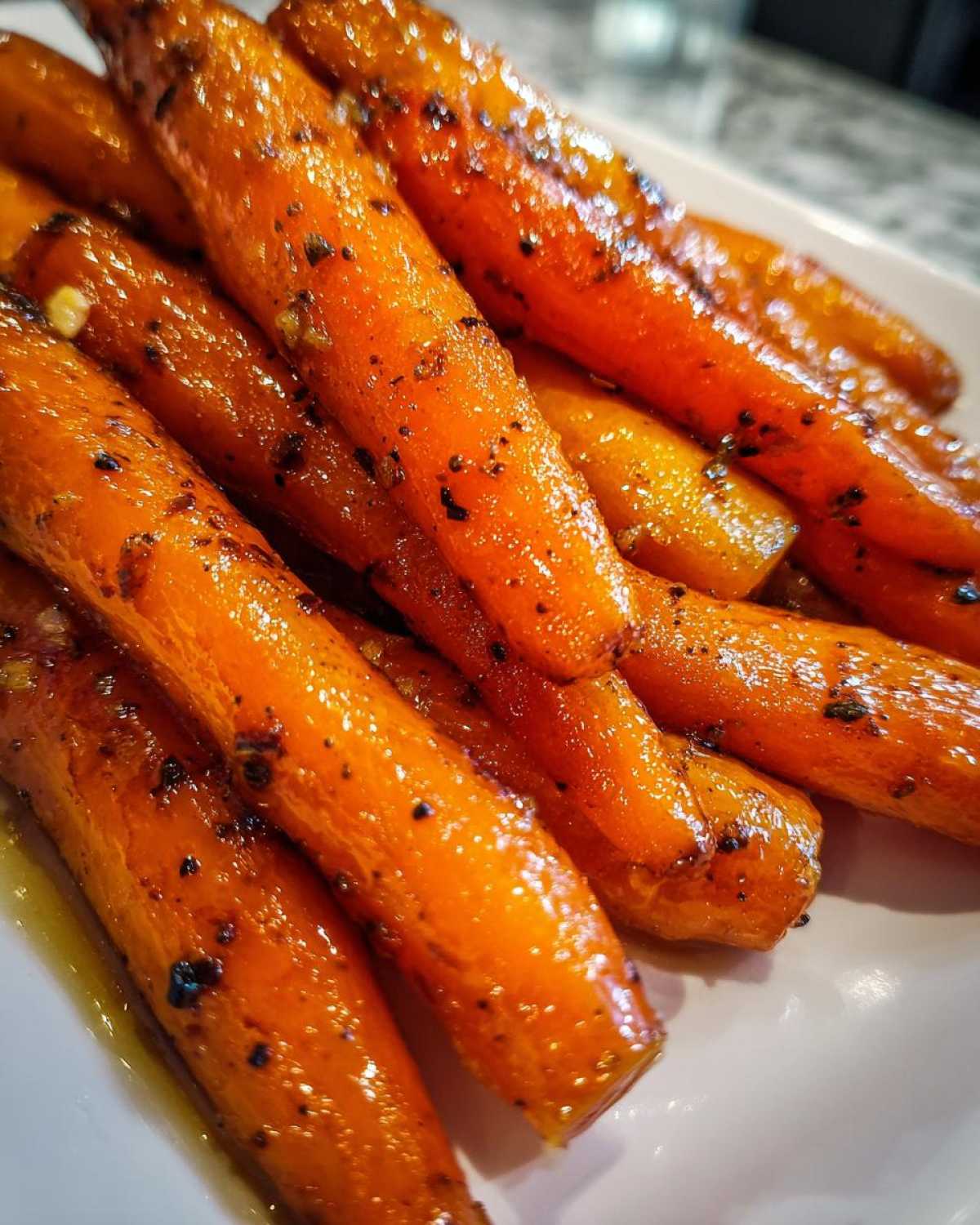 Maple Dijon Glazed Carrots - detail 1