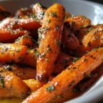Maple Dijon Glazed Carrots