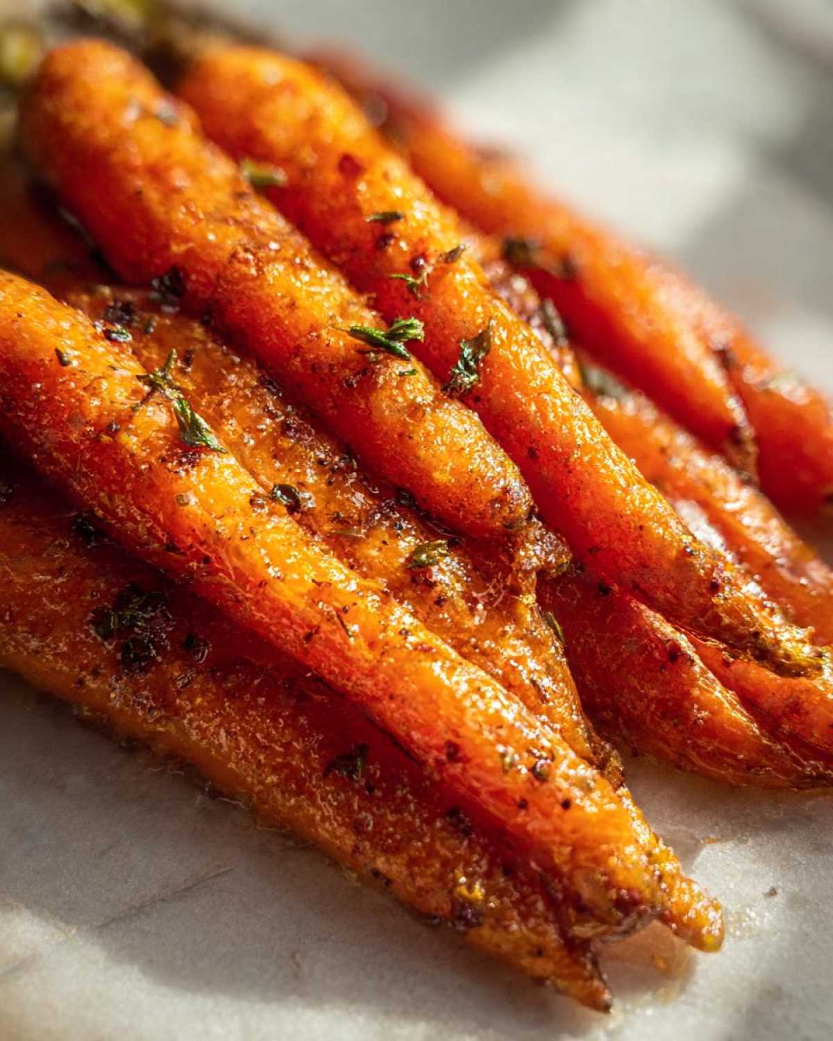 Maple Dijon Glazed Carrots - detail 3