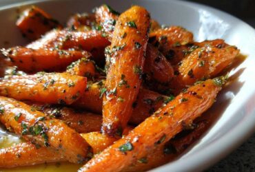 Maple Dijon Glazed Carrots
