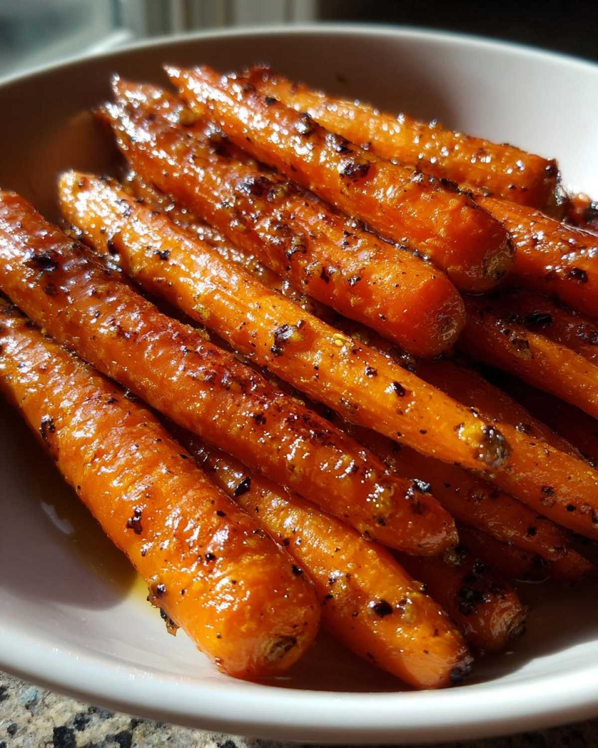 Maple Dijon Glazed Carrots - detail 4