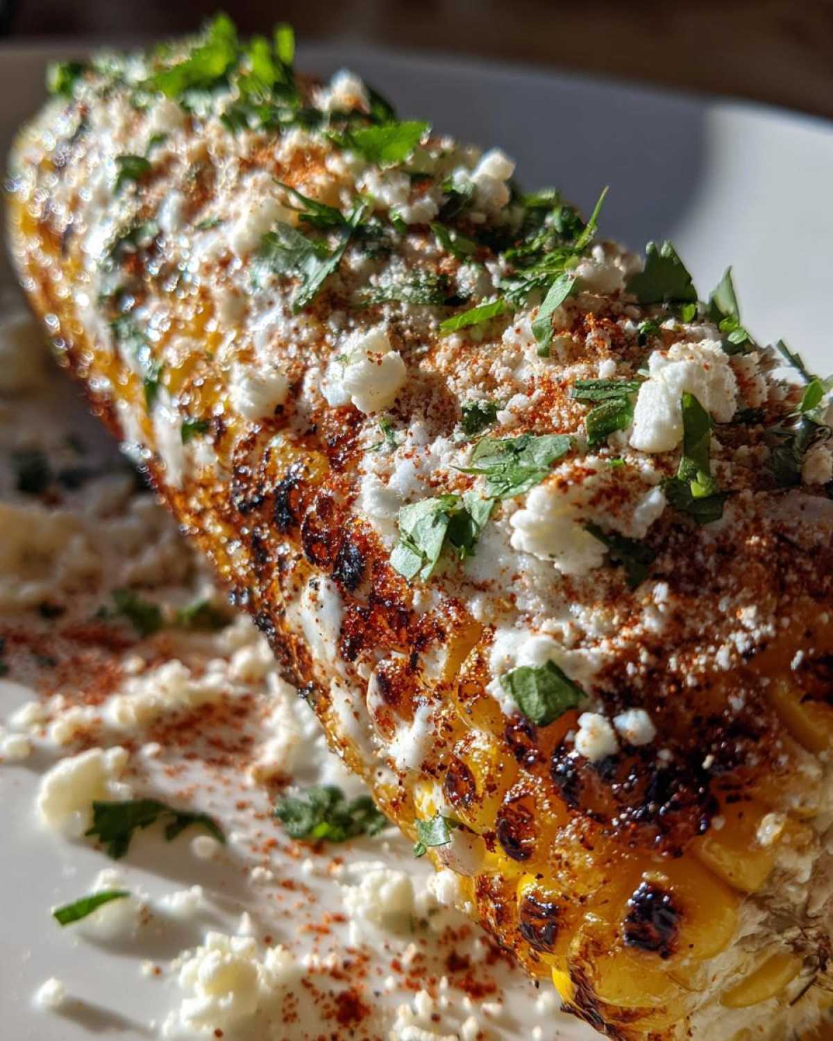 Mexican street corn - detail 2