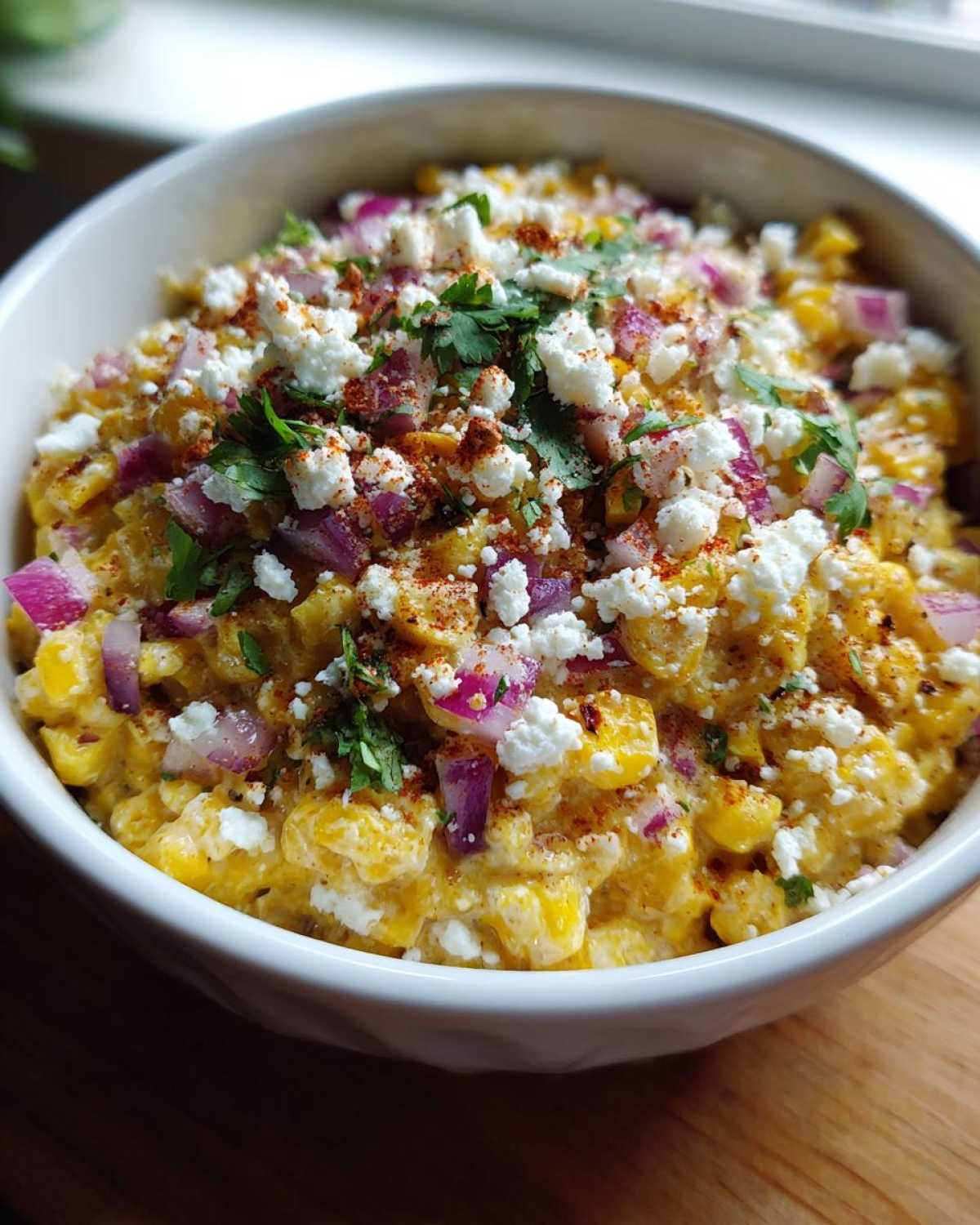 Mexican street corn bowl - detail 3