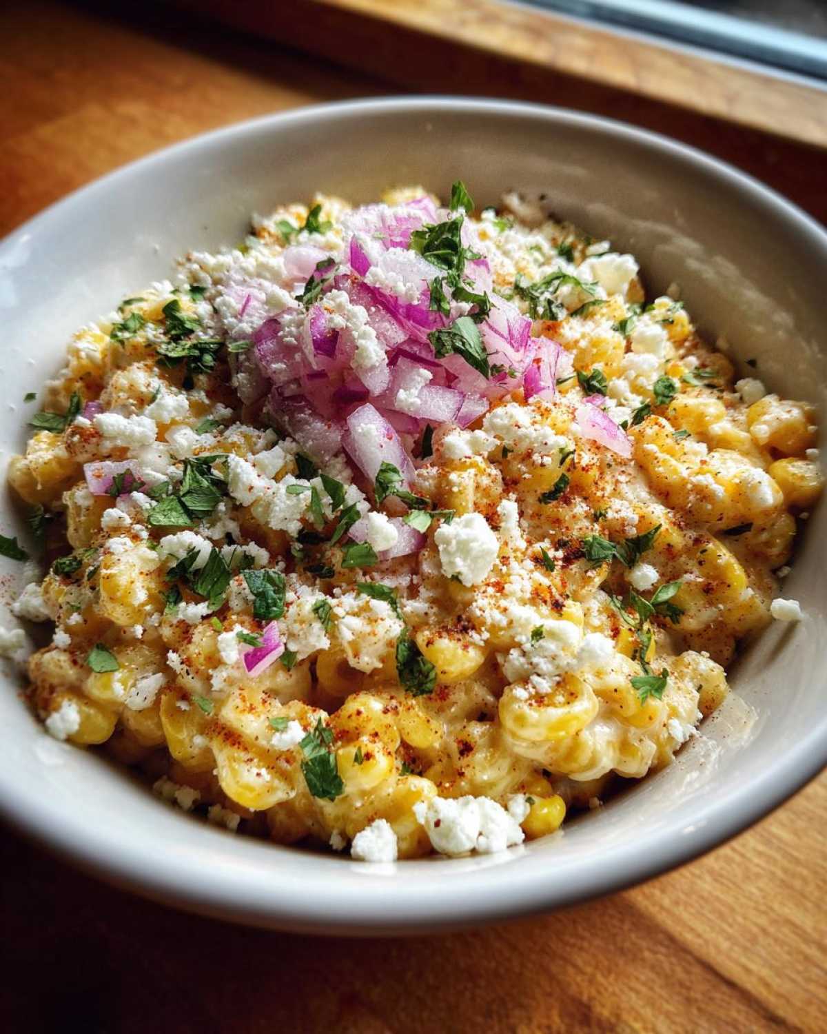 Mexican street corn bowl - detail 4