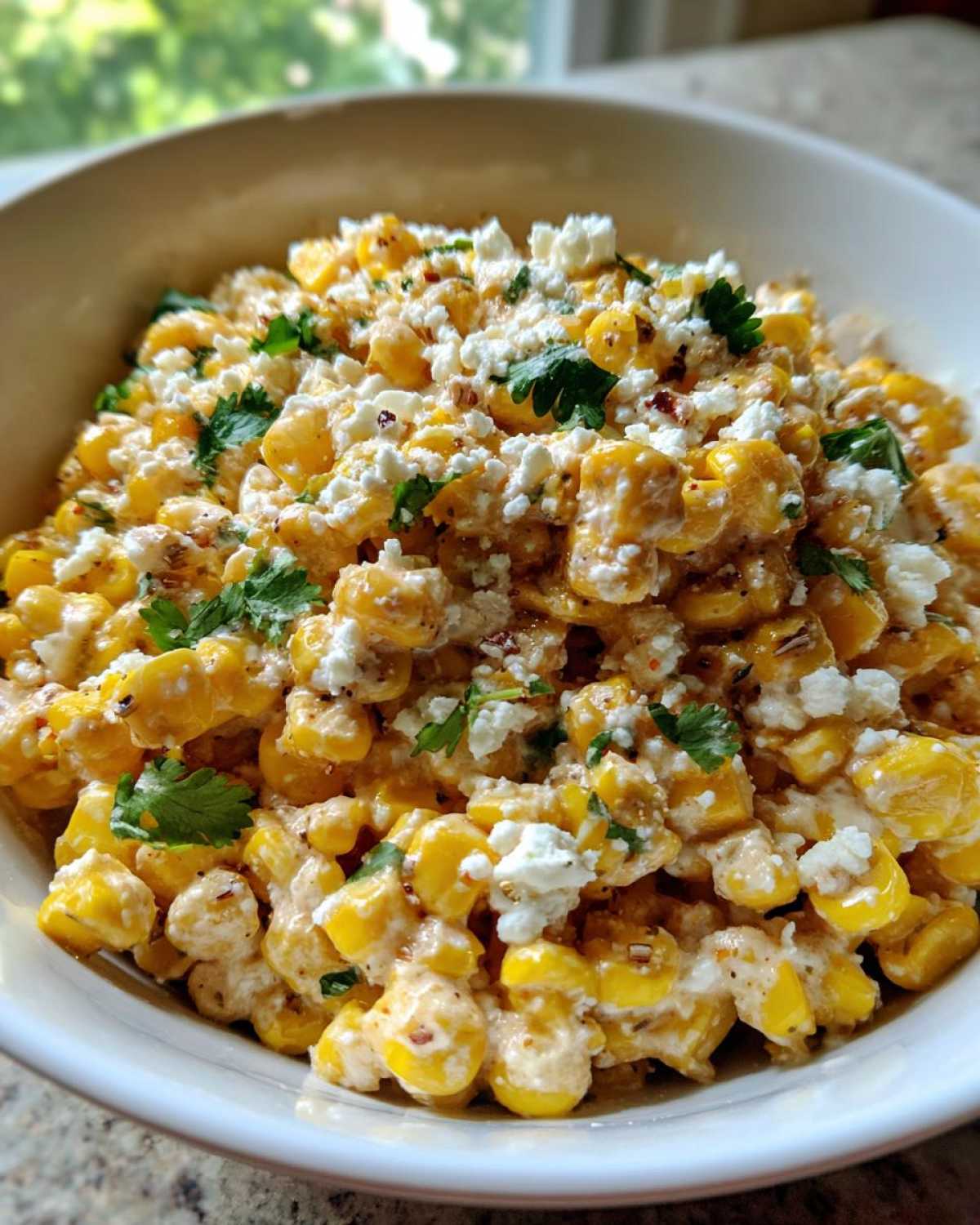 Mexican street corn salad - detail 1