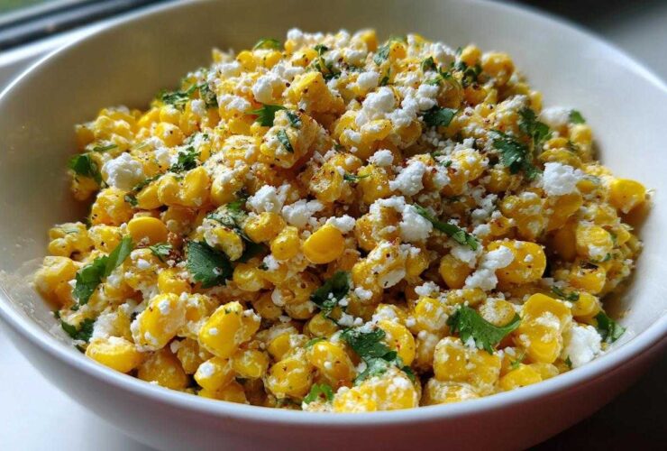 Mexican street corn salad