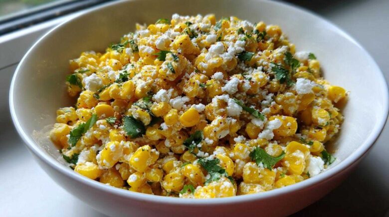 Mexican street corn salad
