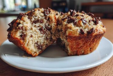 Oatmeal chocolate chip muffins