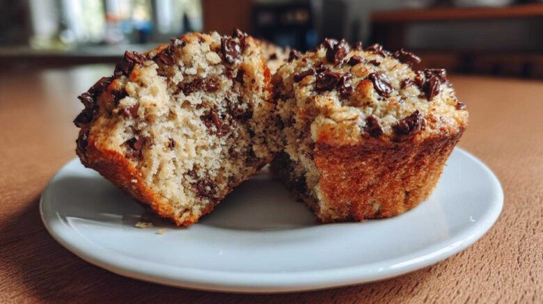 Oatmeal chocolate chip muffins