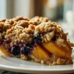 Peach & Blueberry Crisp