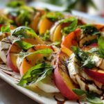 Peach Caprese Salad