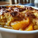 Peach Cobbler with Fresh Peaches
