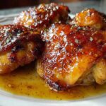 Peach-Glazed Chicken Thighs
