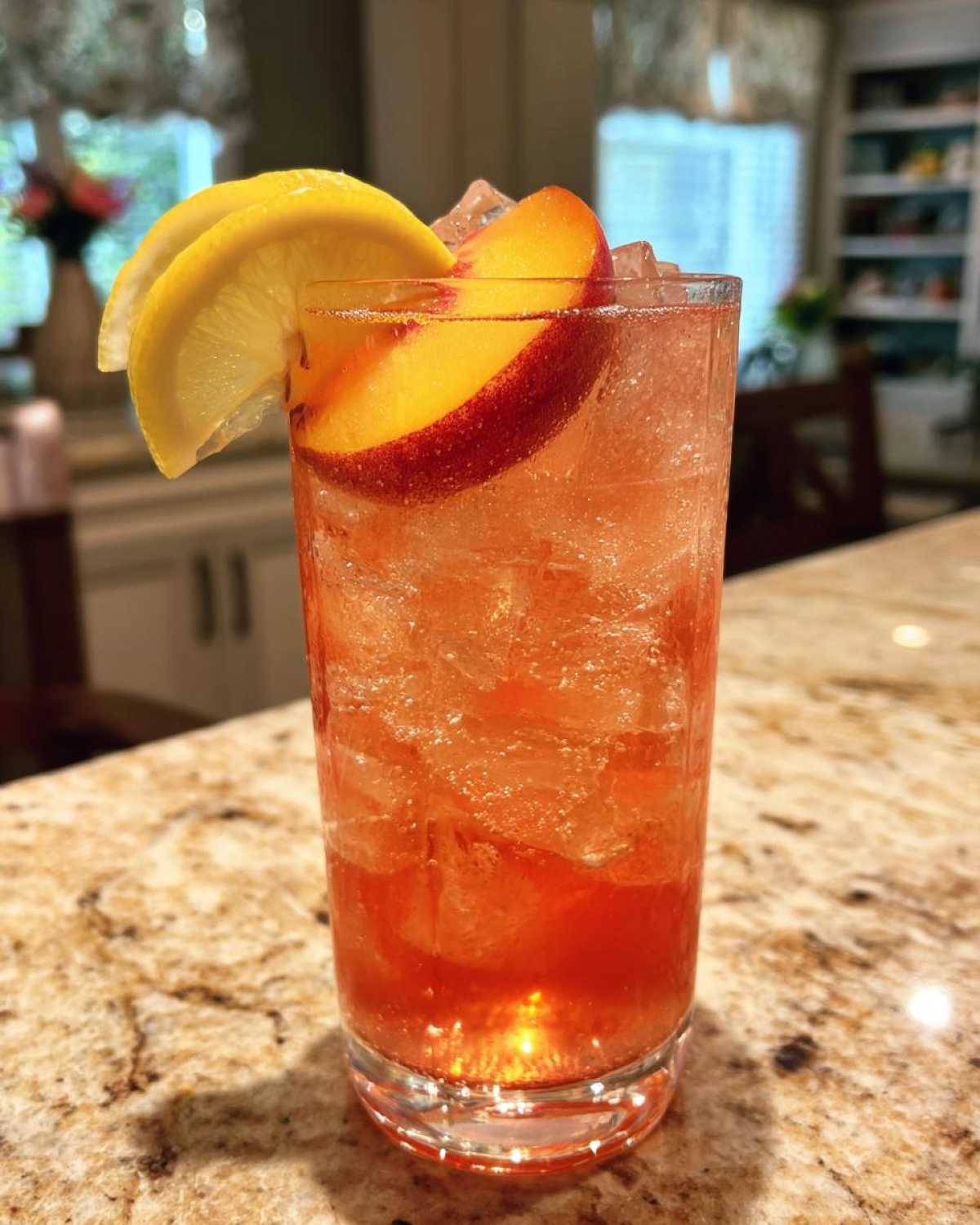 Peach Iced Tea Lemonade - detail 2