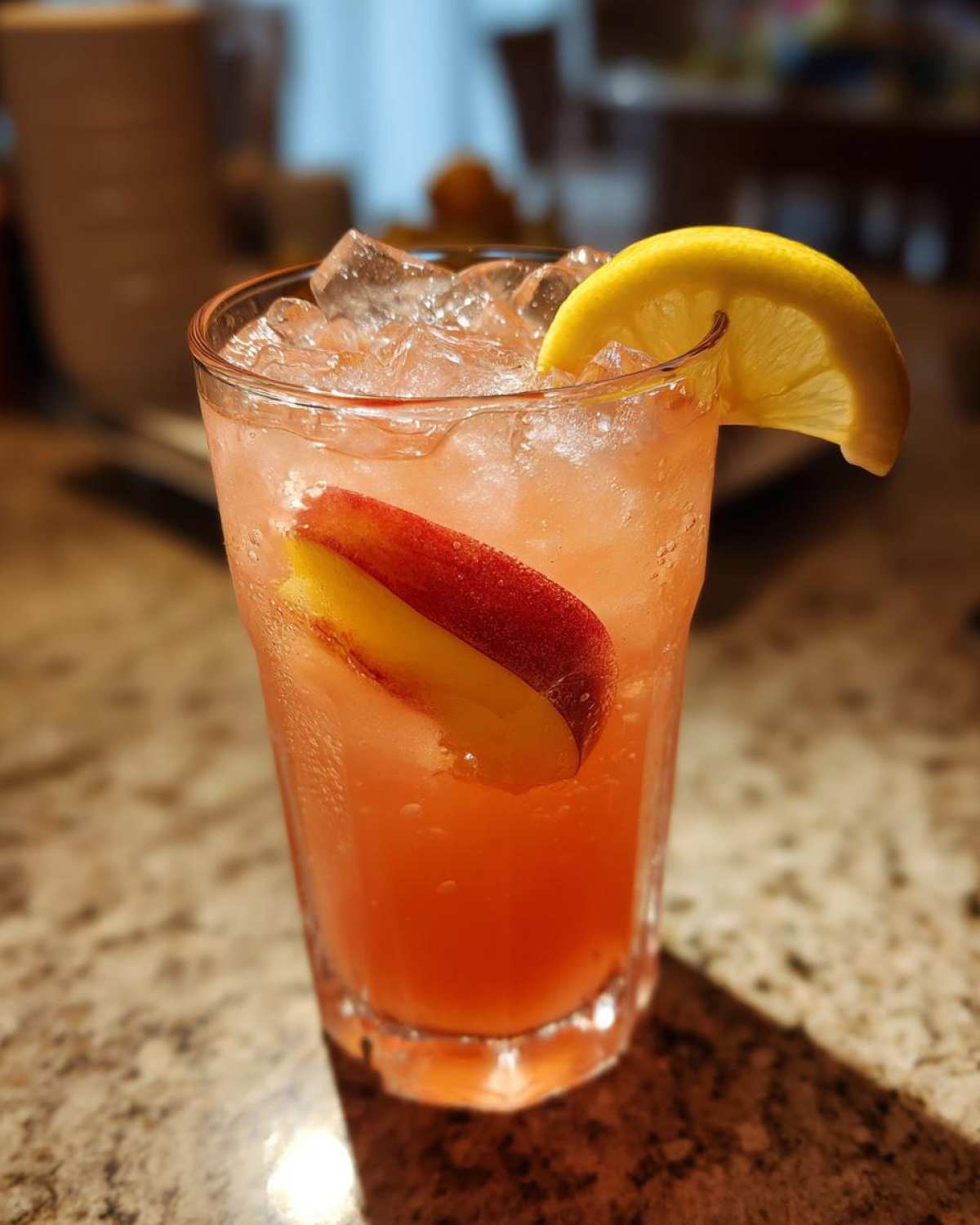 Peach Iced Tea Lemonade - detail 3