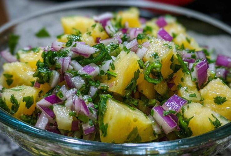 Pineapple Jalapeño Salsa
