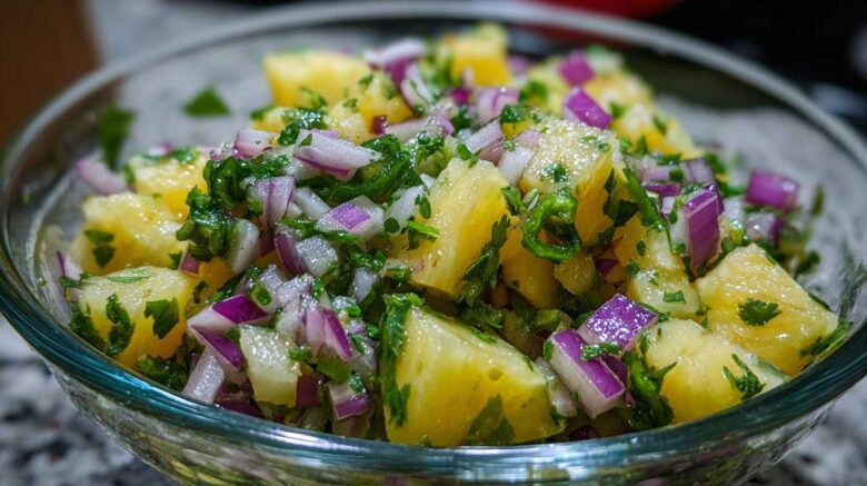 Pineapple Jalapeño Salsa