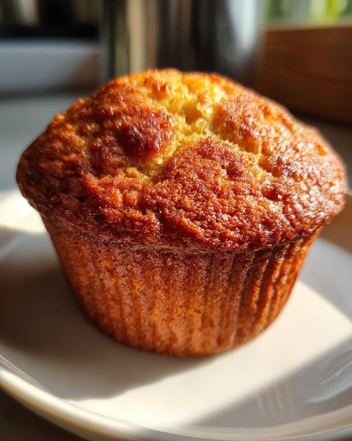 Pumpkin spice muffins - detail 1