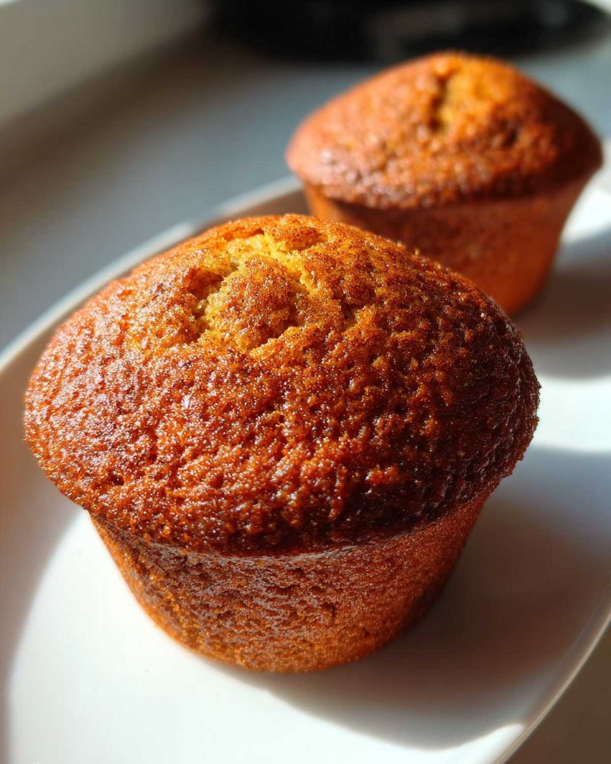 Pumpkin spice muffins - detail 2