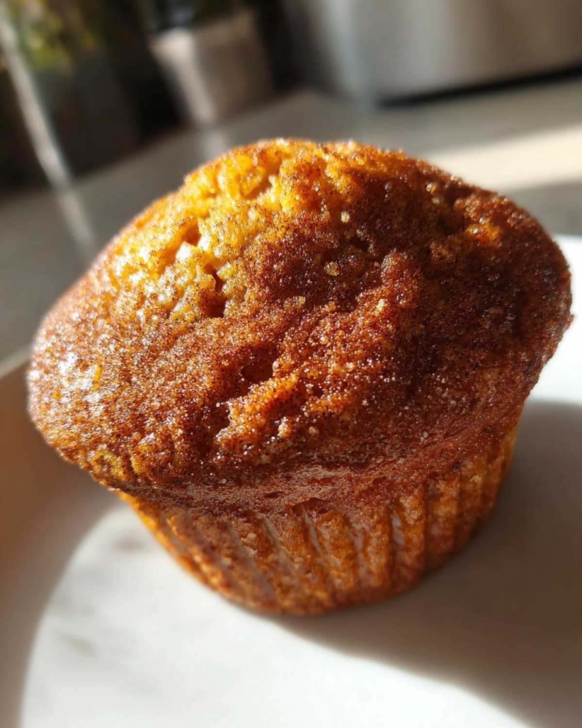 Pumpkin spice muffins - detail 4