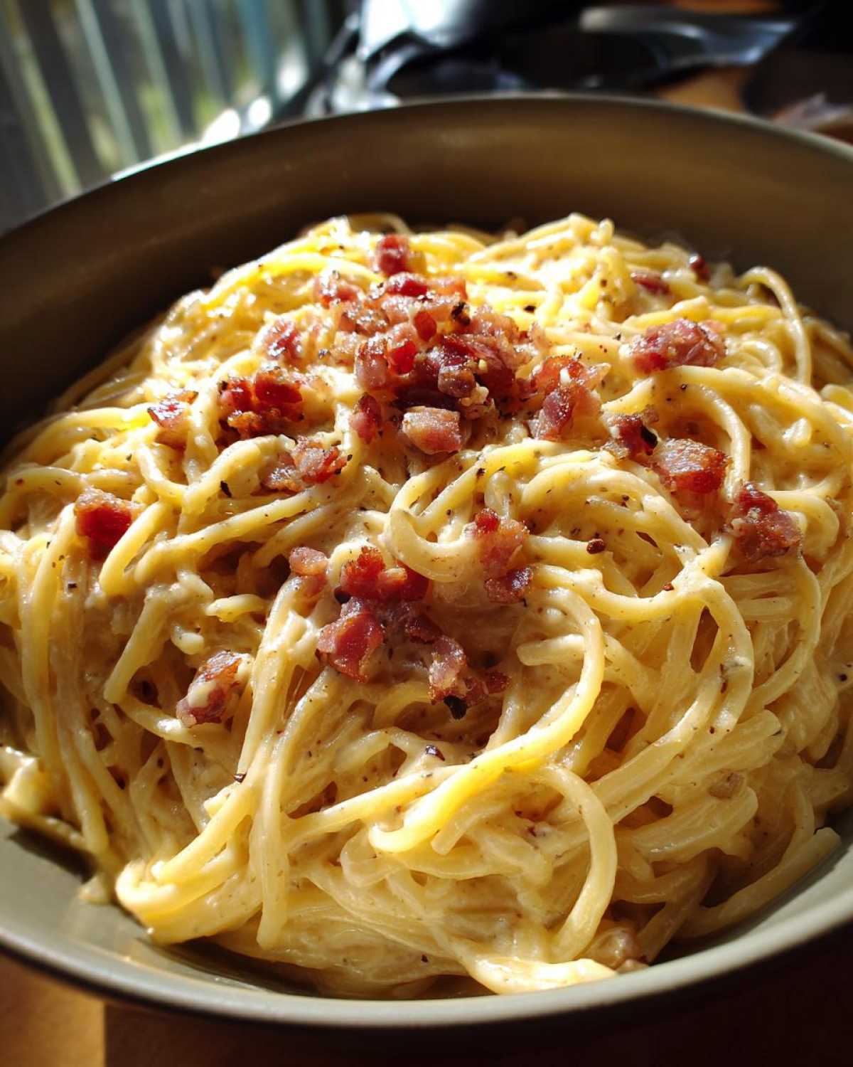Ramen Carbonara (Instant Noodles Hack) - detail 2