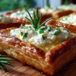 Rosemary Goat Cheese Tart